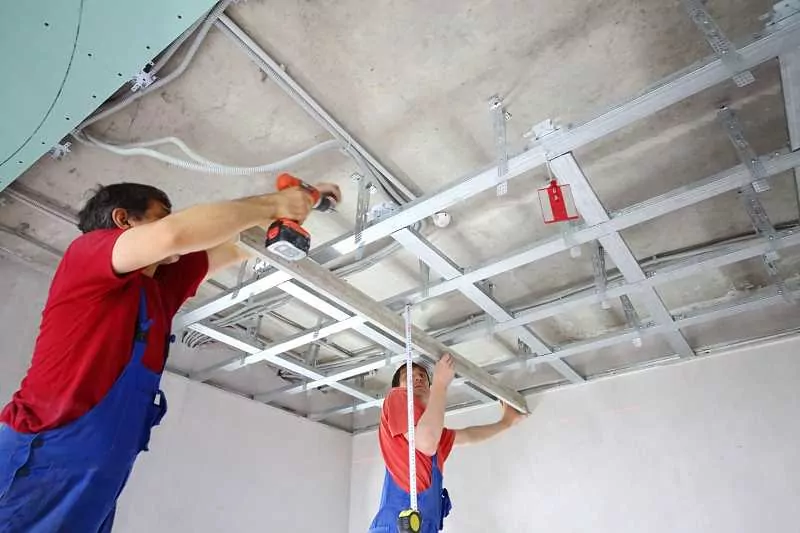 Sufit GK z oświetleniem LED Łaziska Górne